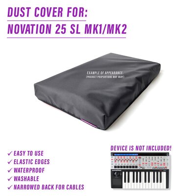 DUST COVER for Novation 25 SL Mk1 / Mk2