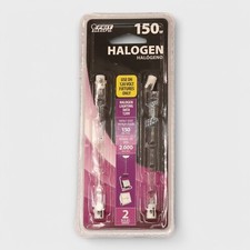 Feit Electric Halogen Bulbs 150W Clear Lighting Lamp 2-Pack Energy Bright Light