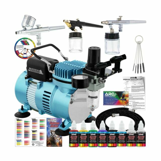Master Airbrush KITSP1920 Professional MultiPurpose Airbrushing