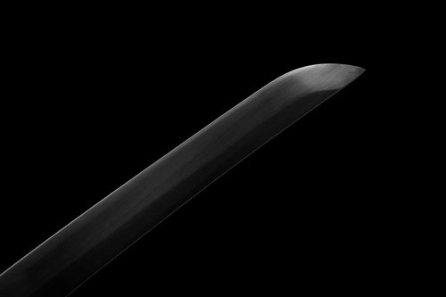 "Espada funcional afilada samurái japonesa negra de acero T10 lista para batalla de 40""" - Imagen 8 de 10