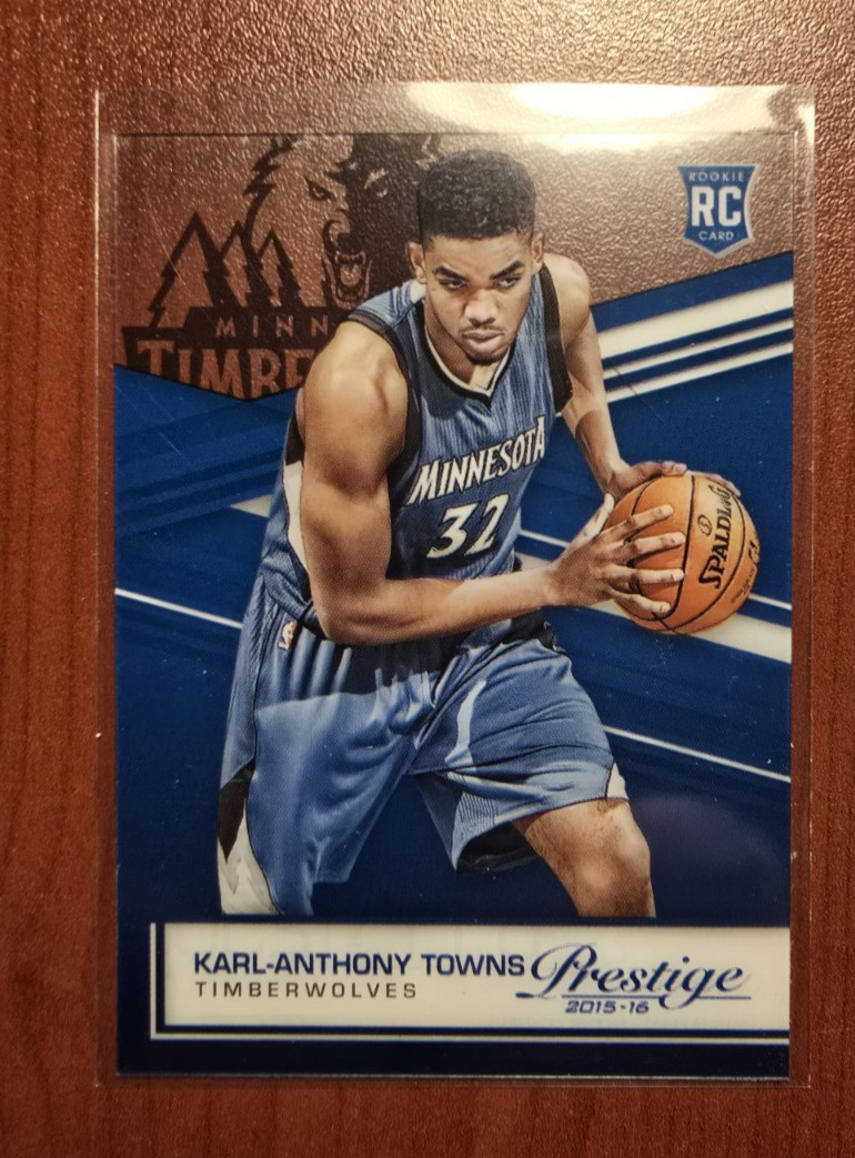 2015 16 Panini Prestige Rookie Acetate #34 Karl Anthony Towns