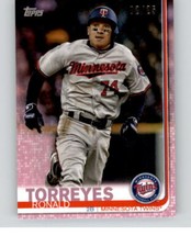 2019 TOPPS MINI On Demand RONALD TORREYES Pink Parallel 02/25 Twins #537