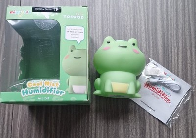 Mimicoco Cool Mist Luftbefeuchter Trevor der Frosch Neu, geöffnete Verpackung