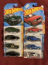 HOT WHEELS AUDI LOT OF 8 AVANT RS2 84 90 QUATTRO 17 RS 6 RS 5 COUP NIP