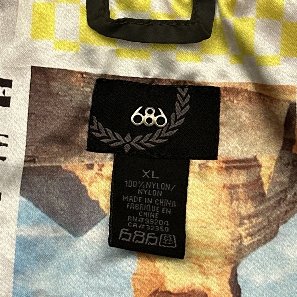 Chaqueta de esquí cortavientos 686 para mujer XL verde oliva cremallera completa ventilada senderismo con capucha Foto 3 de 4