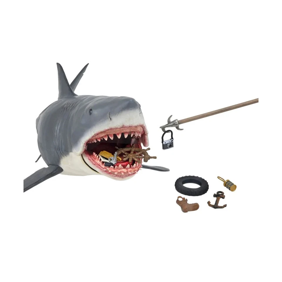 LO SQUALO The Game Of Jaws 50th Anniversary Action Figure NECA 38 cm