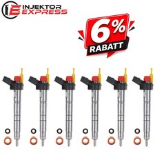6x 0445116024 13537805428 Injektor Einspritzdüse BMW E81 E87 120d E83 X3 E70