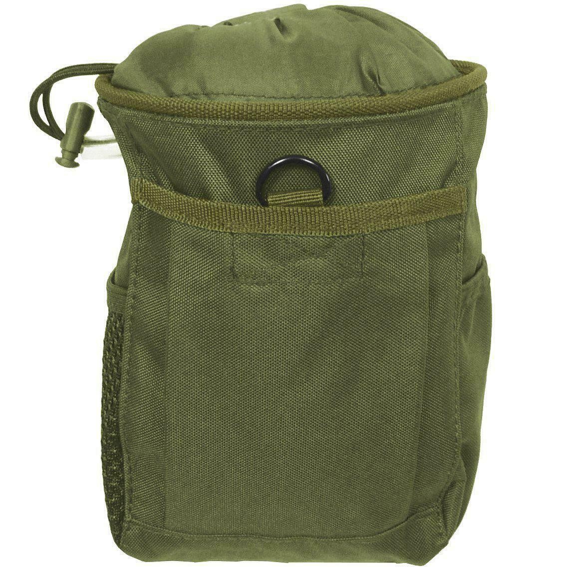MFH Bullet Pouch Army Style Molle Dump Bag Green Airsoft Ammo Pouch