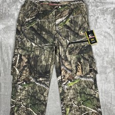 NEW Mossy Oak Men  s Cargo Pants Camo M 32-34 Outdoor Hunting Camouflage NWT