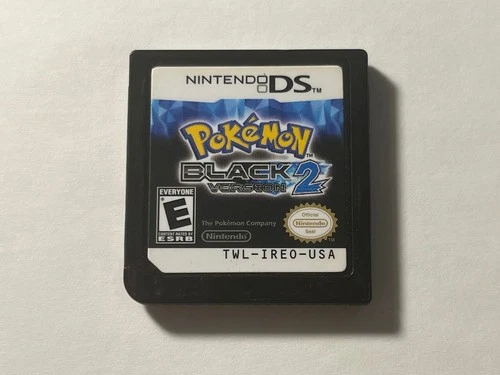 Pokemon Black Version 2 (Nintendo DS) Authentic Cartridge Only Works Good USA