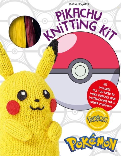 Pokemon Knitting Pikachu Kit : Kit Includes All You Need To Make Pikachu And Instructions For 5 Other Pokemon Katie Boyette - Image 5