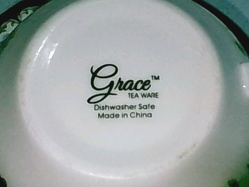 Grace Teaware Tea For One 4pc Set White Porcelain Multicolored Floral Patt. MINT - Picture 17 of 23