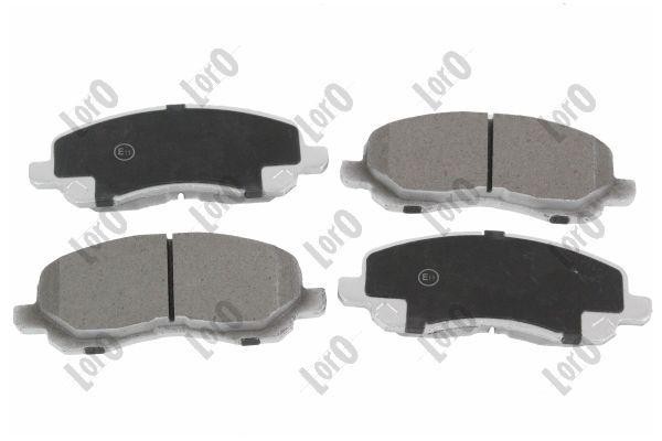 Original ABAKUS Bremsbelagsatz Scheibenbremse 231-01-078 für Chrysler Citroën