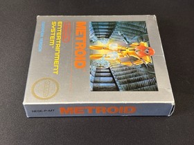 Metroid NES - Erstausgabe (NESE-P-MT) Small Box OVP CiB - German Bienengr&auml;ber