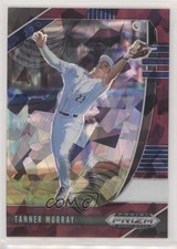 2020 Panini Prizm Draft Picks Burgundy Cracked Ice 19/23 Tanner Murray u6m