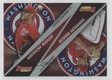 2015 Bowman's Best Mirror Image Stephen Strasburg Lucas Giolito #MI-4 7at