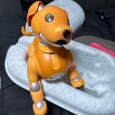 SONY aibo ERS-1000 Caramel Edition Robot Dog Limited Color Tested Japan