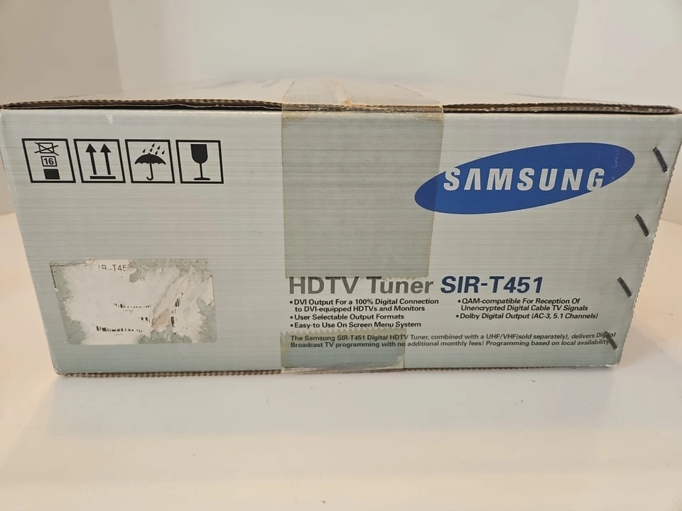 Samsung SIR-T451 HD Digital HDTV Tuner Brand New In Box  - Image 3 of 4