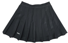 VTG HEAD Womens Black Pleated Mini Tennis Skirt Sz 4 Retro 80s/90s Elastic Waist