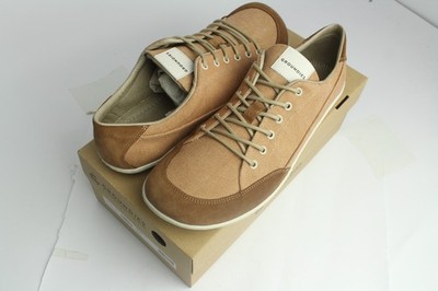 Groundies Amsterdam Barefootschoenen camel Cognac 45