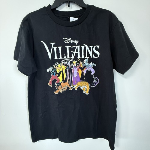 Neu Disney Villains schwarzes Kurzarm Tshirt Gr. XL neu mit Etikett - Bild 2 von 8
