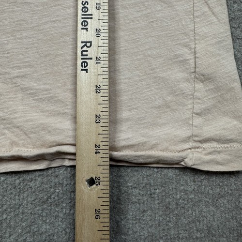 Forty Five Men's Shirt Size M Brown Short Sleeve Pocket Tee Crew Neck Slim - Picture 7 of 7