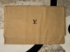 Authentic Louis Vuitton Cotton Envelope Storage Dust Bag for WALLET 11 X 7.5