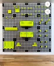 NEW Peg Board Starter Set Up PLUS Extra Hooks!!