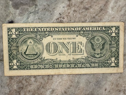 Low Serial Number Star Note (H00000751*), Fancy Serial Number 2009 $1 FRN VF/VF+ - Picture 6 of 9