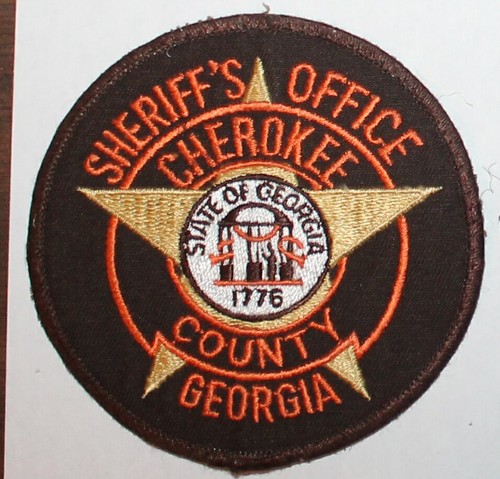 CHEROKEE COUNTY SHERIFF'S OFFICE Georgia GA Co SO Used Worn patch