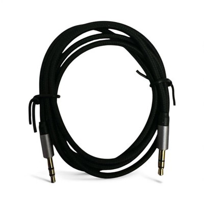 ALINNA 3.5mm Nylon Braided Aux Cable 1 m Audio Input Adapter Male to Male