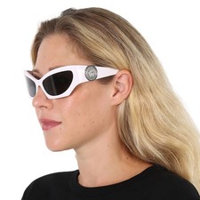 Versace Dark Grey Cat Eye Ladies Sunglasses VE4450 314/87 60 VE4450 314/87 60