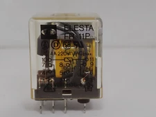 ELESTA FR11P RELAY 110V 50/60HZ 4A 220V AC 11 PIN