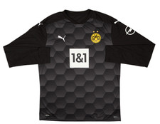 Puma Mens 2020-21 Borussia Dortmund GK Shirt / Black / RRP �65