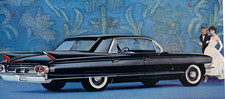 1960 Fleetwood Vintage Print Ad Car Automobile Cadillac