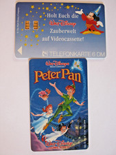 TELEFONKARTE, COMIC  DISNEY PETER PAN, O 417 B 12.92 1500 DPR