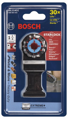 #ad #ad Bosch 1 1 4quot; Starlock Oscillating Multi Tool Curved Tec Plunge Blade $14.99