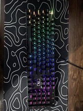 Redragon Mechanical Wired RGB Illuminated Keyboard Black QWERTY English