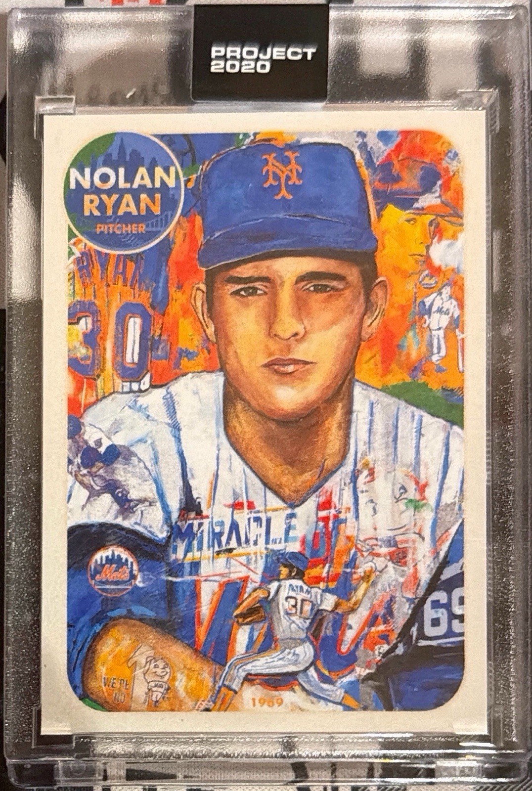 Topps Project 2020 #67 Nolan Ryan 1969 Topps Andrew Thiele