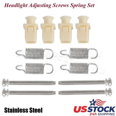Head Light Adjust Screws Spring For 1984-1987 Toyota Pickup LN50 LN56 LN85 RN110