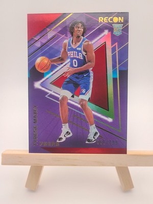 2020-21 Panini Recon - Tyrese Maxey #39 Holo Red Rookie RC /199