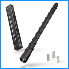 Produktbild - Bingfu Autoantenne 18 cm Kurz Antenne mit DAB FM Empfang für Fahrzeug Schwarz