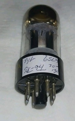 SYLVANIA 6SL7GT DUAL TRIODE AMPLIFIER TUBE FOR RADIO,HI-FI,AMPS TESTED GOOD