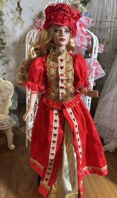 DOLL CLOTHES, PREOWNED, QUEEN OF HEARTS SET, FITS 16 INCH TONNER TYLER
