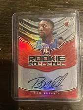 2017-18 Panini Totally certified Roll Call Bam Adebayo Rookie Auto Autograph RC