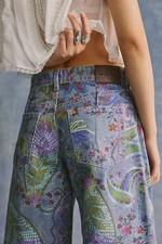 Freepeople, Women - We The Free Alter Ego Wide-Leg Printed Jeans, Free Shipping