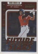2021 Panini Contenders Future Stars Gold 46/99 Kristian Robinson #FS-KR 0q1p
