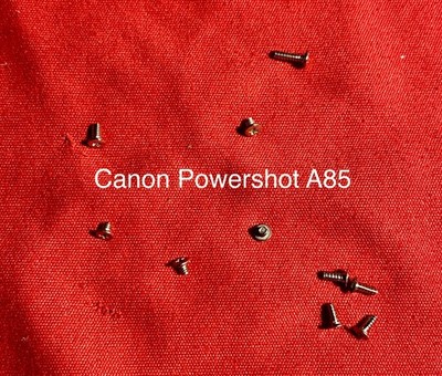 Body Screws (10pcs) For Canon PowerShot A85 Digital Camera - Repair Parts