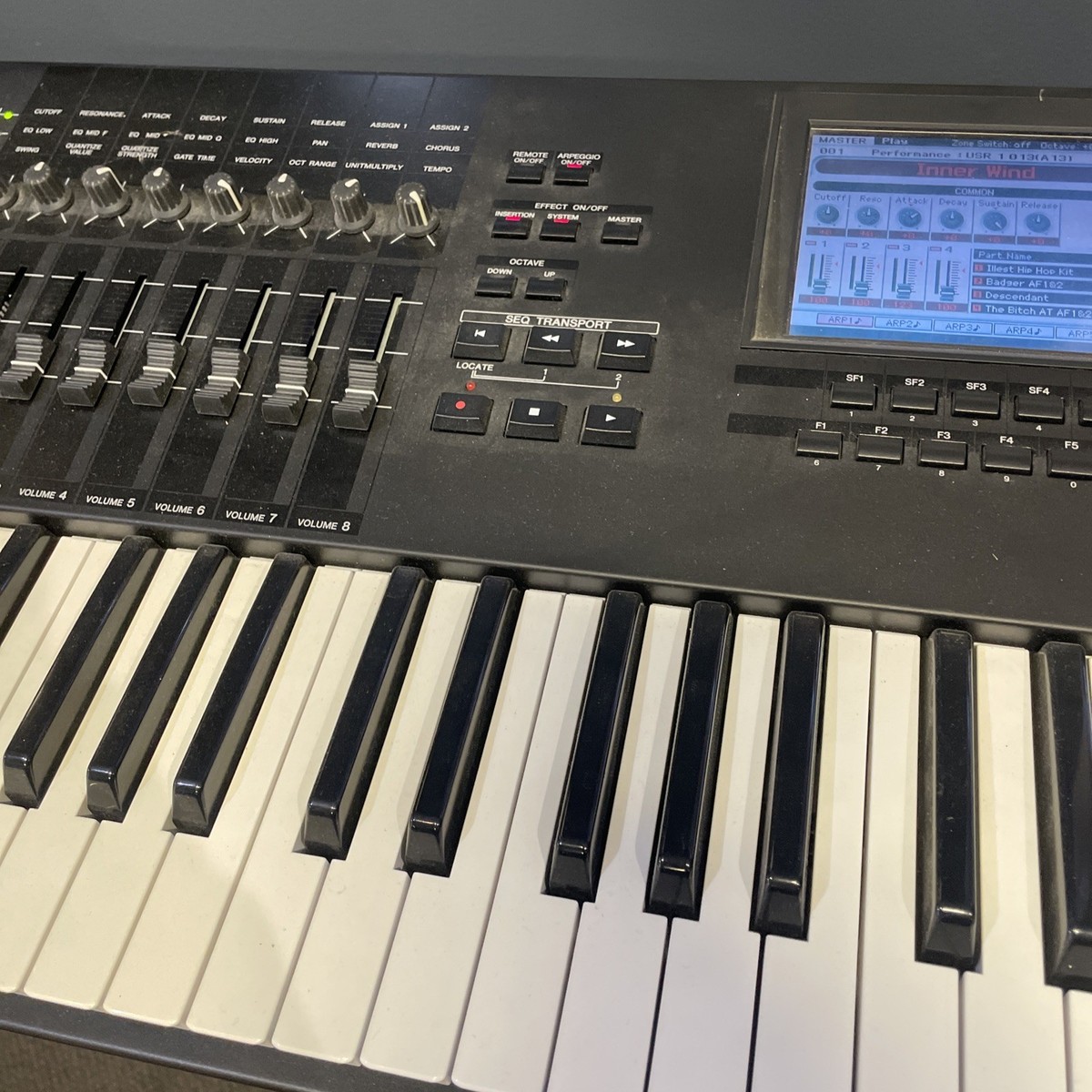 Vintage Yamaha Motif XF6 Music Production Synthesizer Workstation