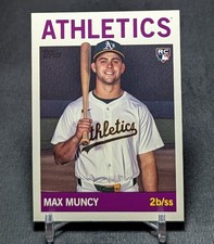 Max Muncy Rookie RC 2025 Topps Archives Baseball Card #98 Athletics